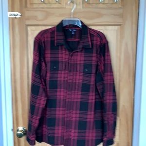 Men’s thick flannel shirt